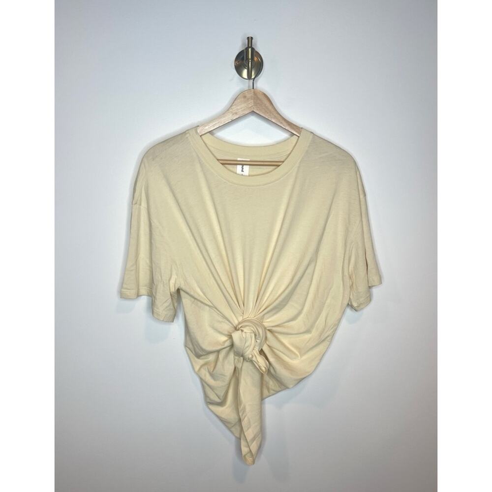 Abound Oversized Cream Color T-Shirt